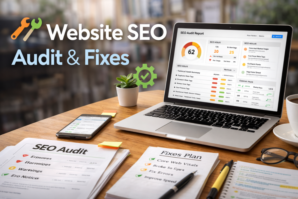Website SEO Audit & Fixes