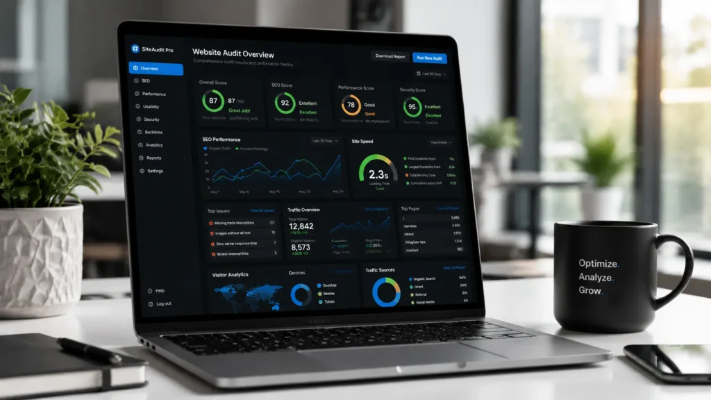 A website audit is a detailed evaluation of your website’s